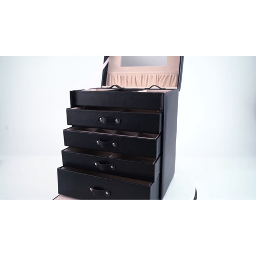 Homde Fully Locking Jewelry Box & Reviews Wayfair